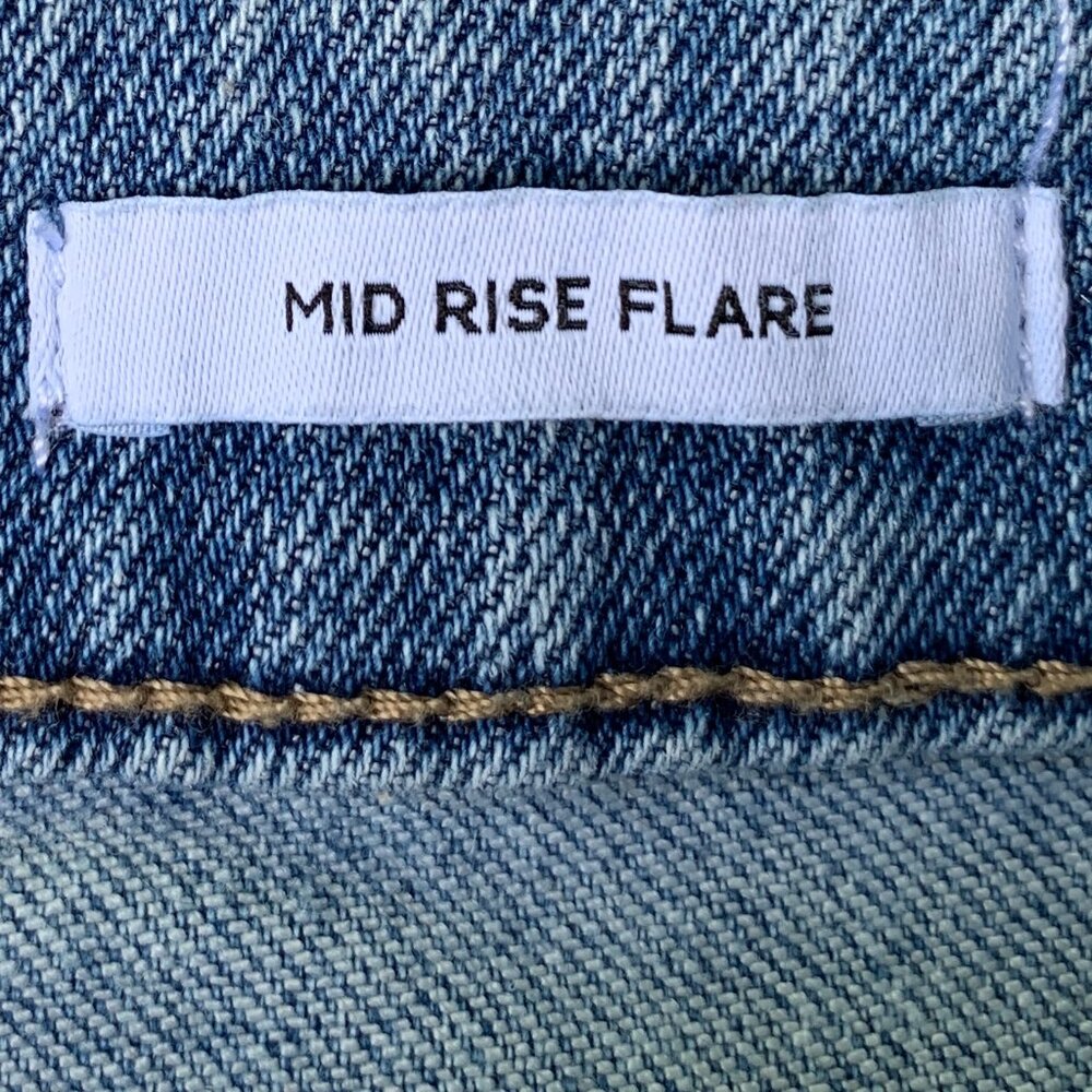 Forever 21 Kids Mid Rise Flare Jeans Sz 13-14 - Picture 14 of 16